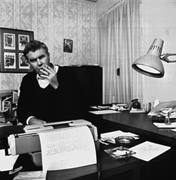 Raymond Carver at work